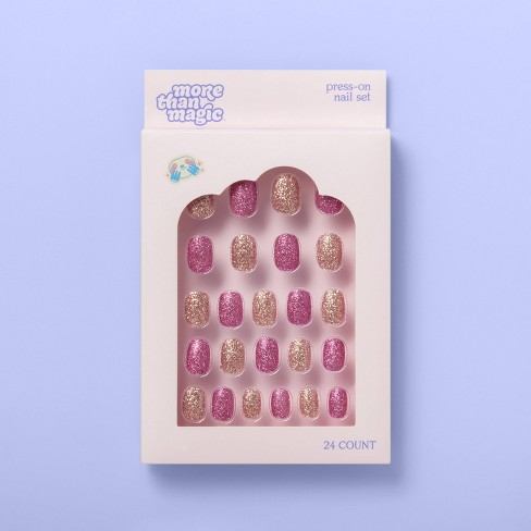 Press-on Nail Glitter Set