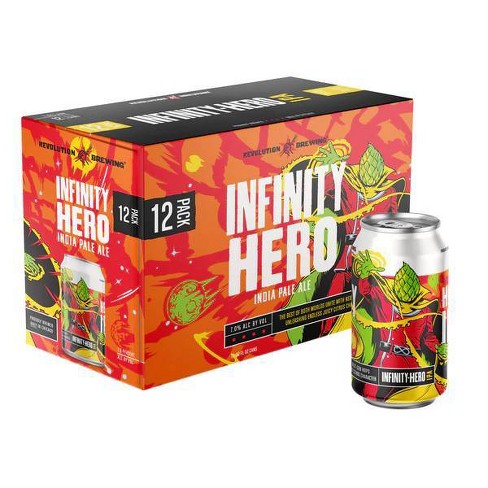 Revolution Brewing Infinity Hero Ipa - 12pk/12 Fl Oz Cans : Target