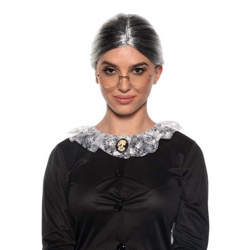 Old lady costume wig best sale