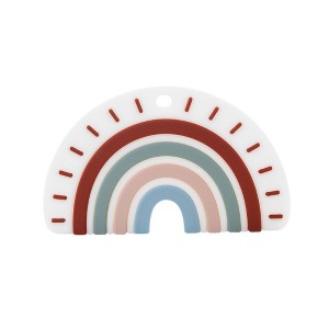 Pretty Please Teethers Modern Rainbow & Rays Teether - 2oz - 1 of 4