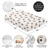 Sweet Jojo Designs Boy, Girl, Unisex/Gender Neutral Baby Fitted Crib Sheet Boho Teddy Bear Brown and White - 4 of 4