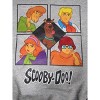 Scooby Doo Mystery Inc Group Art Boy's Athletic Heather Long Sleeve Shirt - 2 of 2