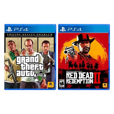 playstation 4 red dead redemption 2 pack