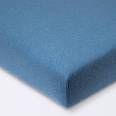 Polyester Rayon Jersey Fitted Crib Sheet - Cloud Island™