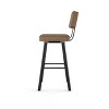 26.75" Clarkson Swivel Counter Height Barstool - Amisco - 3 of 4