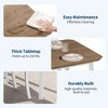 5-Piece Dining Set, Dining Table Set for 4, Table & Chair Set for Home, Apartment w/ 4 Chairs, Padded Seats & Backrests - 4 of 4