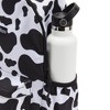 Zodaca Mini Cow Print Backpack with Adjustable Straps, Small Shoulder Bag for School, Traveling and Concerts, 12.5x4.5x15 In - 4 of 4