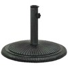 vidaXL Umbrella Base Green 17.7"x17.7"x11.8" Cast Iron - 3 of 4