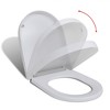 vidaXL Soft-close Toilet Seat with Quick-release Design White Square - 2 of 4
