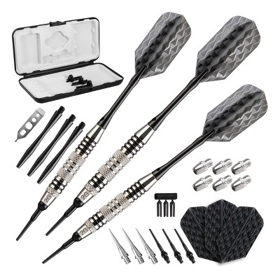 Viper Bobcat Adjustable Weight Conversion Dart Set 16-19 Grams, Black Rings
