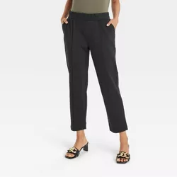 Women's High-Rise Slim Straight Fit Ankle Pull-On Pants - A New Day™
