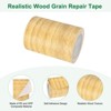 Unique Bargains Self Adhesive Realistic Wood Grain Durable Multi Use Masking Tape 1 Pc - 2 of 4