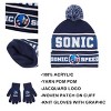 Sonic The Hedgehog Sonic Speed Youth 2-Piece Knit Beanie & Gloves Set - 2 of 4