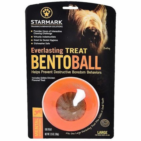 Starmark Everlasting Treat Bento Ball Tough Dog Chew Toy Large Target