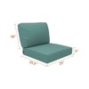 Indoor / Outdoor Deep Seating Sunbrella Cushion - 3 of 4