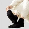 Anna-Kaci Women's 3-Pack Non-Slip Plush Fuzzy Ankle Socks with Grips and Soft Cozy Texture - 4 of 4