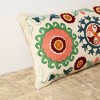 Anybear 26x14 Suzani Multicolor Lumbar Cushions - 4 of 4