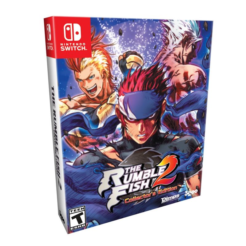 The RumbleFish 2 Collector&#39;s Edition - Nintendo Switch: Exclusive Japan Release, Fighting Game, Strategy Guide Included, 1 of 8