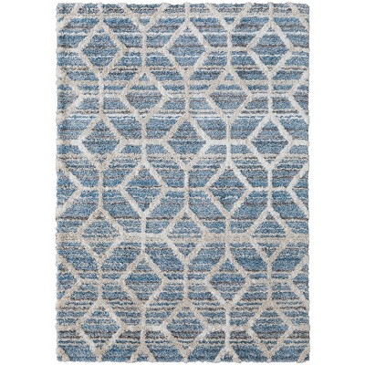 Mynka Transitional Diamond Area Rug