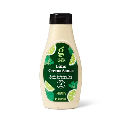 Lime Crema Sauce - 8.4oz - Good & Gather™