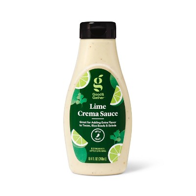 Lime Crema Sauce - 8.4oz - Good &#38; Gather&#8482;