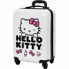 Hello Kitty Pink 18" Hard Sided Carry On Luggage w/4 Spinner Wheels - 2 of 3