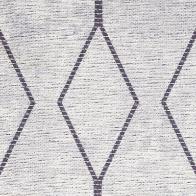 Pymble Geometric Machine Washable Area Rug in Ivory/Grey