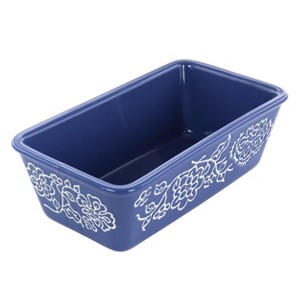 Laurie Gates California Design 10.25 Inch Rectangle Loaf Baker in Blue - 1 of 4