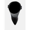 Fab Cowboy Women Boots With Denim Sleeve Detail - 4 of 4