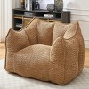 Soft Bean Bag Chair With High Resilience Foam Core,Bean Bag Chair For Adults,Lazy Sofa,Single Sofa,Bean Bag Chair Sofa-Cuddlewood - 2 of 4