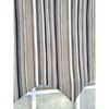 RLF Home Runner Stripe Regal 3" Rod Pocket Lining Luxurious and Elegant Window Treatment Valance 50" x 17" Gray - 3 of 4