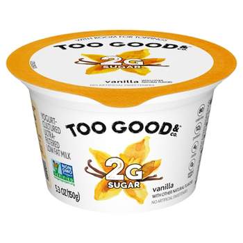 Two Good Low Fat Lower Sugar Vanilla Greek Yogurt - 5.3oz Cup