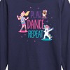 JoJo Siwa Play Dance Repeat Long Sleeve Graphic T-Shirt - Navy - 4T - 2 of 3