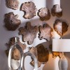 Uttermost Kalani Teak Wall Art Set/3 – Natural Teak Cross Sections with Honey Stain - 3 of 4