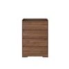 HDZNVF 4 Drawer Dresser, Chest of Drawers Without Handle, Wood - 4 of 4
