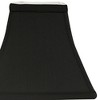 Vynxaria Square Bell Lampshades 7x14 Inches, Slant Black & White - 2 of 4