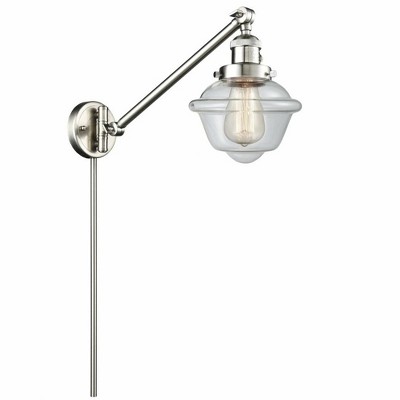Oxford - 1 Light Swing Arm Wall Sconce In Traditional Style-25 Inches Tall and 8 Inches Wide