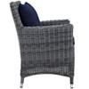 Modway Summon Dining Outdoor Patio Sunbrella® Armchair - 2 of 3