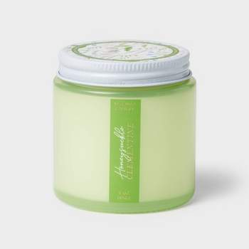 Glass Honeysuckle Clementine Mother's Day Candle 3oz - Threshold™