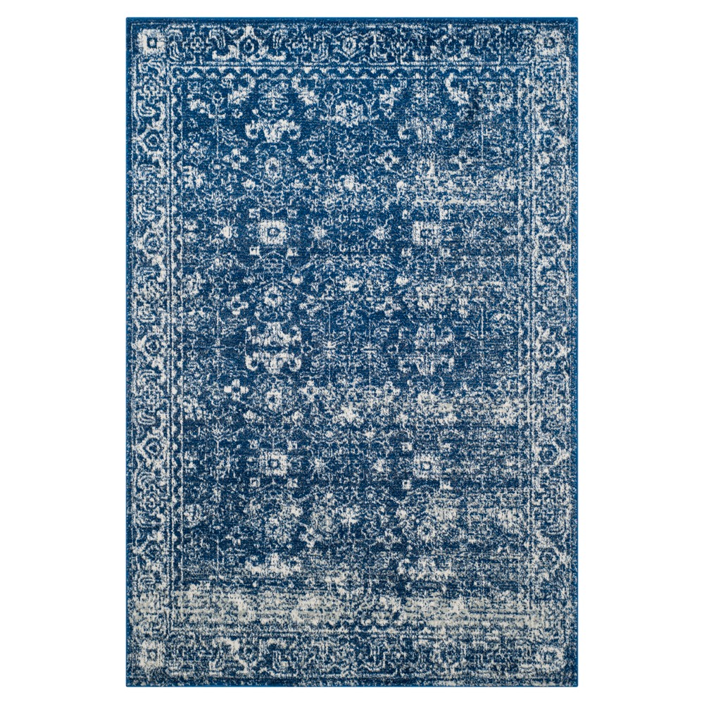 4'x6' Asteria Evoke Rug Navy/Ivory - Safavieh