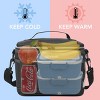 Tirrinia 7.8L Insulated Lunch Bag for Men Women Kid,  Leakproof Thermal Reusable Lunch Totes, Lunch Box for Office or School - 2 of 4