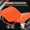 Car Wheel Dolly Set of 4,Heavy Duty Vehicle Mover Dolly, 6000lbs Capacity Car Roller Dolly for Moving Cars, Trucks, and Motorcycles - 3 of 4