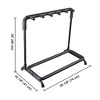 Yescom 5 Five Holder Multi Guitar Folding Stand Band Stage Bass Acoustic Guitar Display Rack - 2 of 4