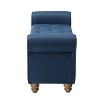 Sonia 43.7" Wide Storage Bench  | ARTFUL LIVING DESIGN - 4 of 4