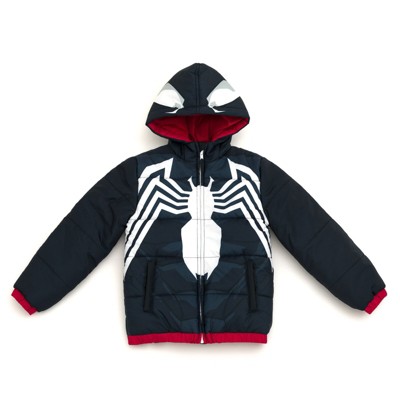 Marvel Zip Up Cosplay Winter Coat Puffer Jacket Sizes (2T - 14-16)