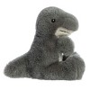 Aurora Small T-Rex Mini Flopsie Adorable Stuffed Animal Gray 6.5" - 3 of 4