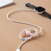U Brands 3ct Magnetic Cord Wraps Olive Oil/Dusty Rose/Haze - 2 of 4