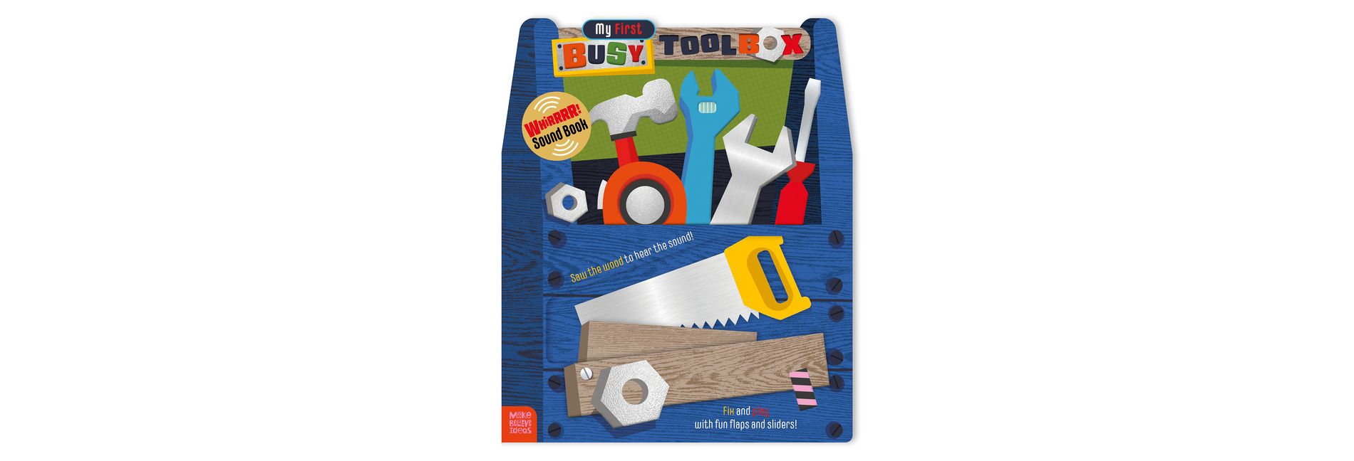 My First Busy Toolbox - by  Alexander Cox (Board Book)