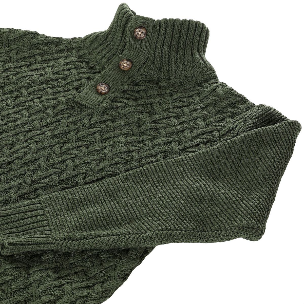 Gioberti Boy's Mock Neck Pullover Knitted Sweater - thumbnail 9