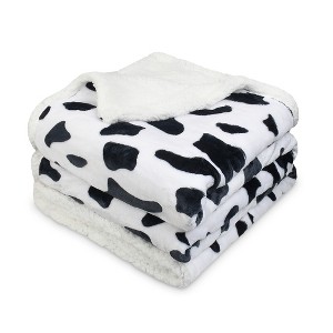 Catalonia Large Fleece Blanket Throw for Bed Couch Sofa, Super Soft Fuzzy Cozy Fleece Plush Lined Throws, Cozy Caring Gift for Woman Man, 60x80 Inches - 1 of 4